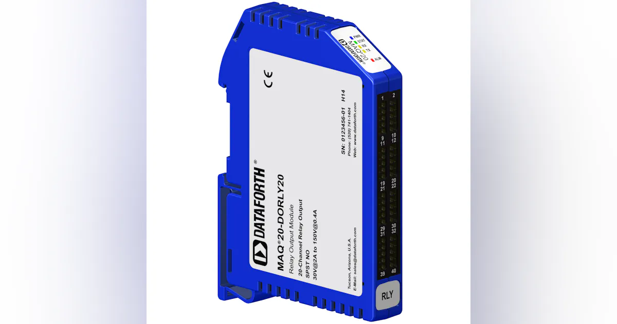 Discrete Relay Output Module Relay Output Module for DAS | Automation World