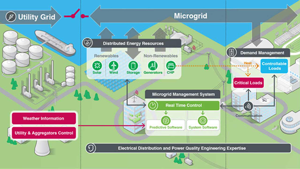Virtual microgram map