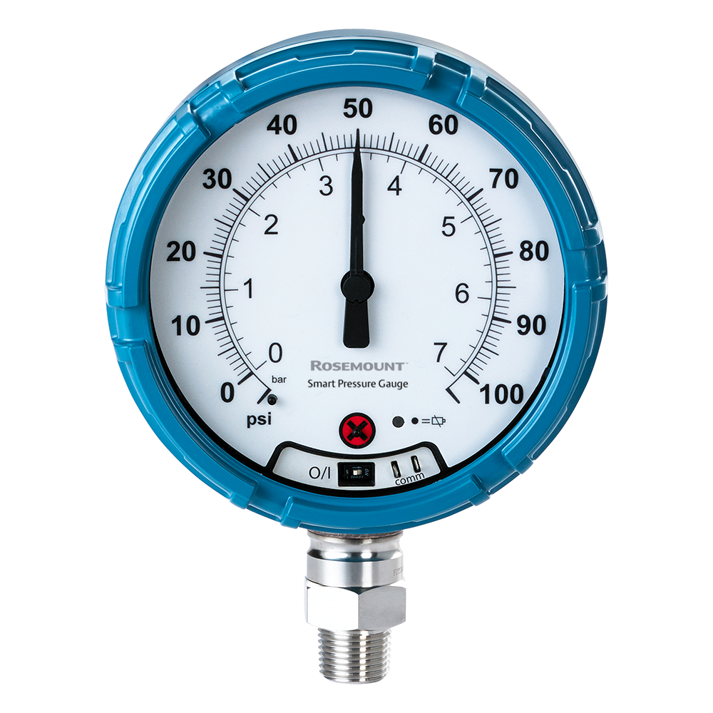 The Rosemount Smart Pressure Gauge From Emerson gives users better visibility of field changes.