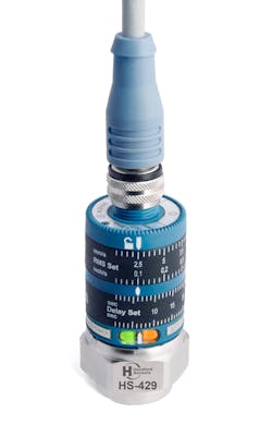 This unit automatically trips in the event of excessive vibration levels to protect critical systems. This unit automatically trips in the event of excessive vibration levels to protect critical systems.