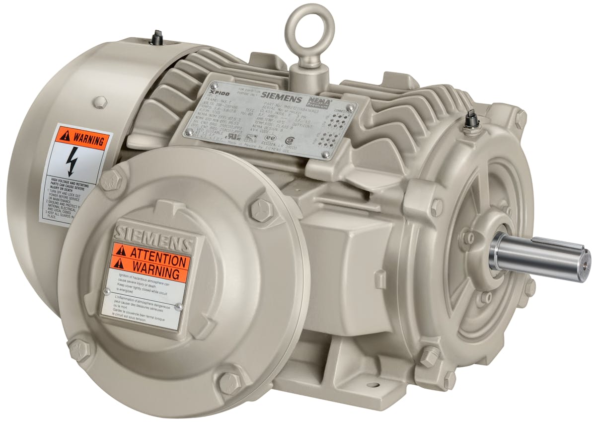 These Explosion Proof Motors from Siemens Have New Features