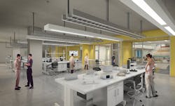 With student-centered design spaces similar to this artist rendering, Texas A&M’s College of Engineering will deliver education With student-centered design spaces similar to this artist rendering, Texas A&M’s College of Engineering will deliver education