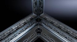 The VX25 large enclosure system from Rittal can be ordered using both real and digital workflows for greater efficiency. The VX25 large enclosure system from Rittal can be ordered using both real and digital workflows for greater efficiency.