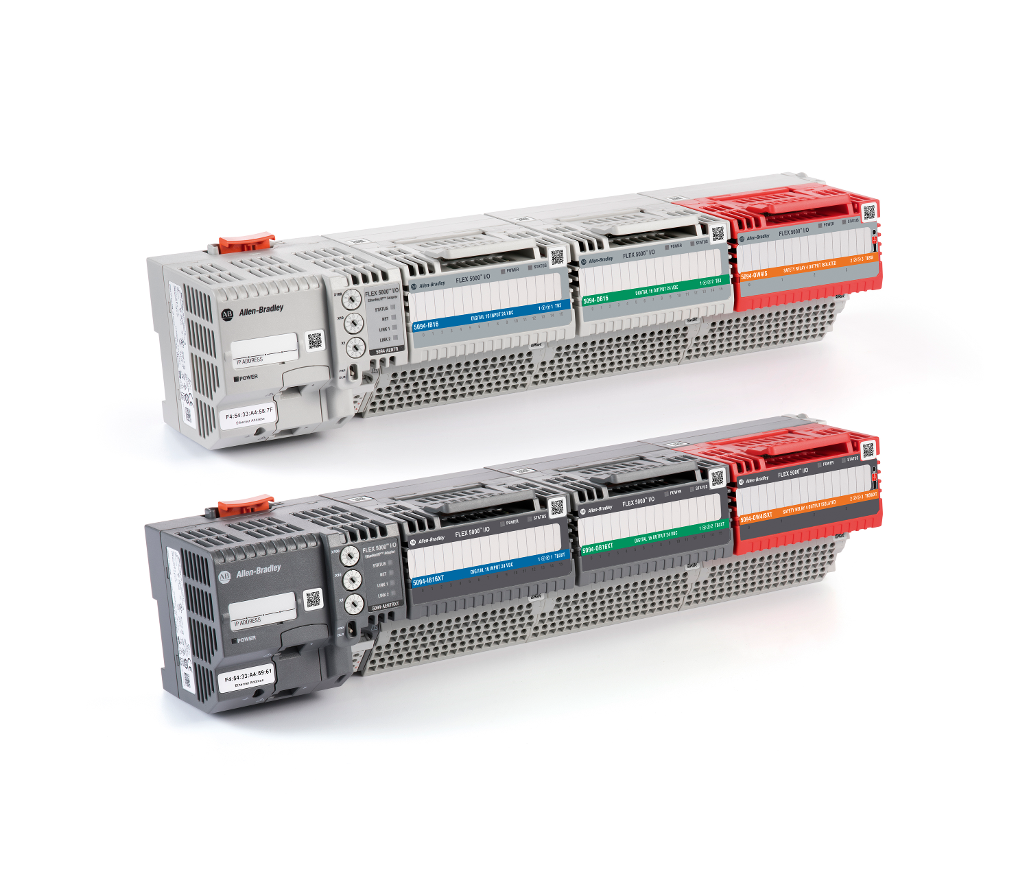 The FLEX 5000 I/O platform from Rockwell supports real-time, intelligent process control.