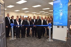 Members of Festo&apos;s Supervisory Board, Management Board, and North American Management Team open the new Festo Experience Center in California