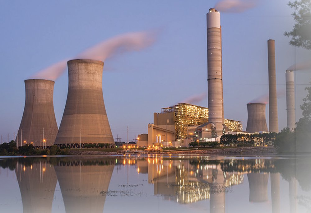 南方公司Plant Scherr近Macon,Ga.是北美最大的燃煤电厂源码:GeorgiaPower