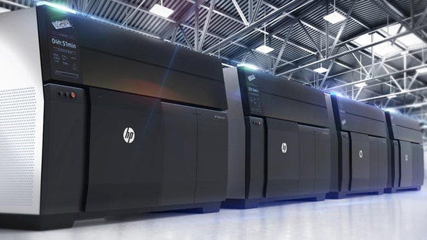 HP Metal Jet printers