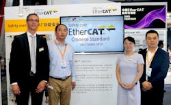 Safety over EtherCAT approved as Chinese National Standard Safety over EtherCAT approved as Chinese National Standard