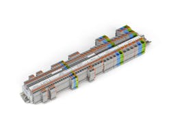 DIN rail mount terminal blocks