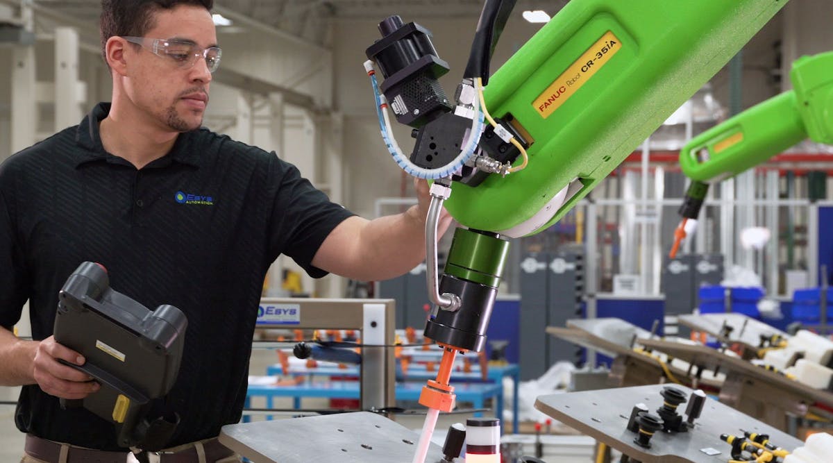 Fanuc offers a range of collaborative robots that work alongside people.