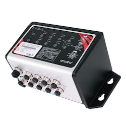 Antaira’s LNP-0800G-M12-67-24 Layer 2 unmanaged series switch offers dependability and ease-of-use functionality in harsh indust Antaira’s LNP-0800G-M12-67-24 Layer 2 unmanaged series switch offers dependability and ease-of-use functionality in harsh indust