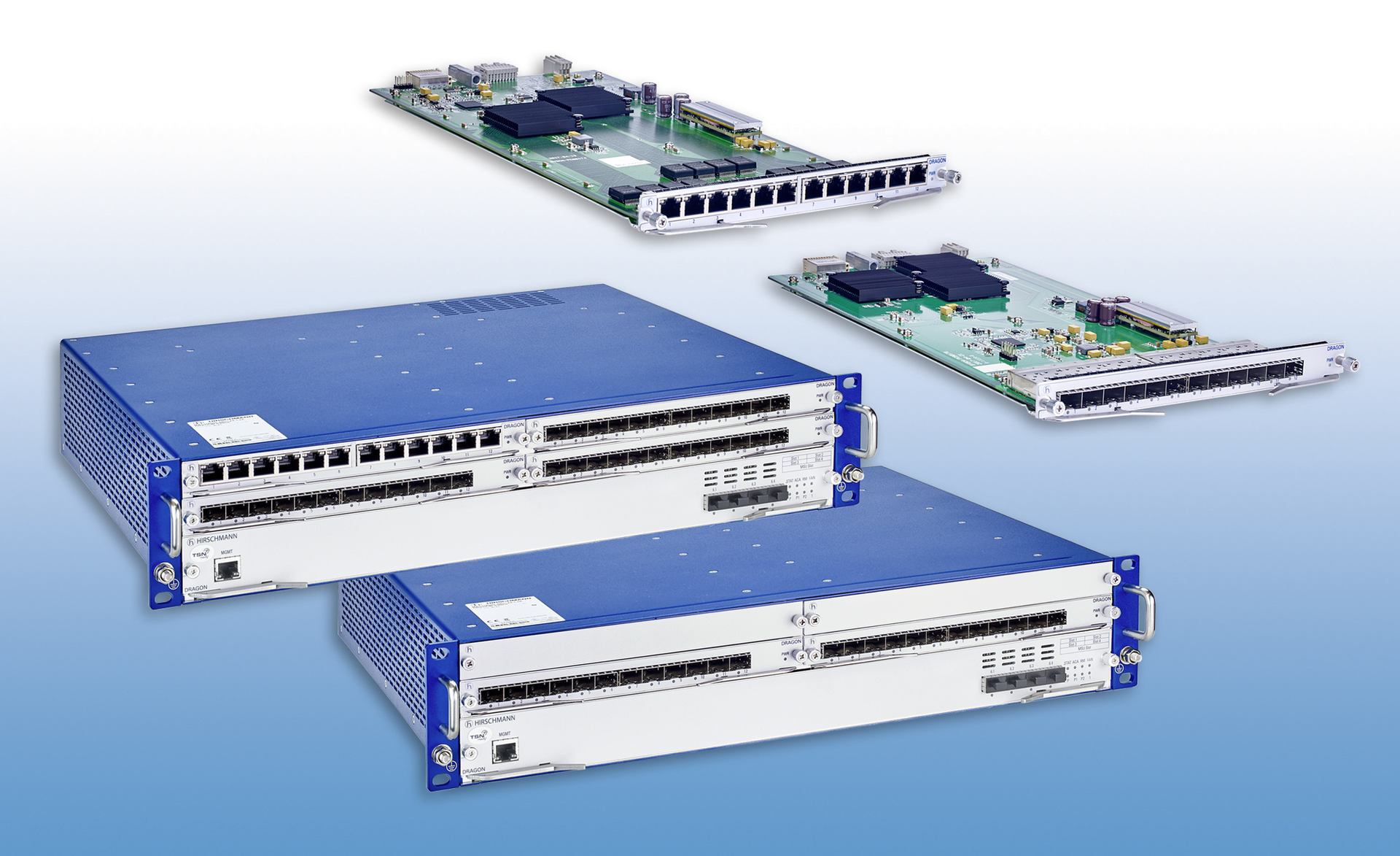 The Hirschmann DRAGON MACH4000 series from Belden allow engineers to transfer larger quantities of data faster without compromis