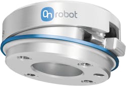 Onrobot&rsquo;s Quick Changer allows an operator to change the end-of-arm tooling on collaborative robots in a few seconds.