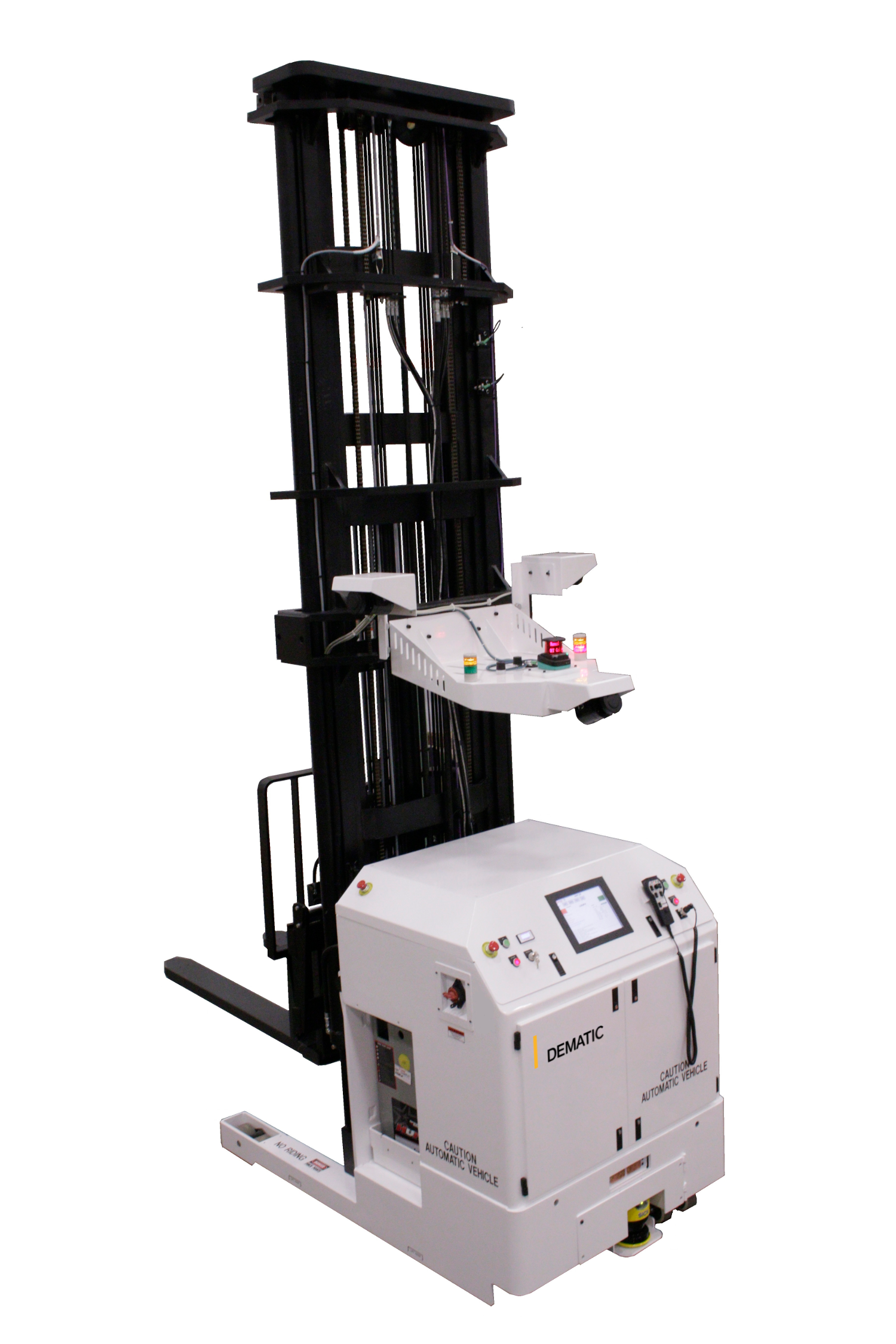 The AGV from Dematic can operate permanently in temperatures down to -10 &deg;F and intermittently as low as -20 &deg;F.