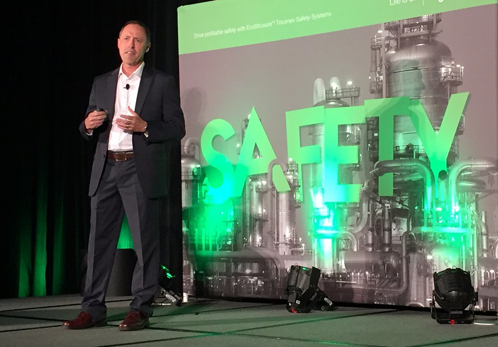 Chris Progler talks profitable safety at the Triconex User Group conference.