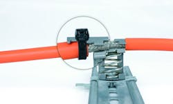 EMC Spring Loaded Shield Brackets SKZ with Integrated Strain Relief