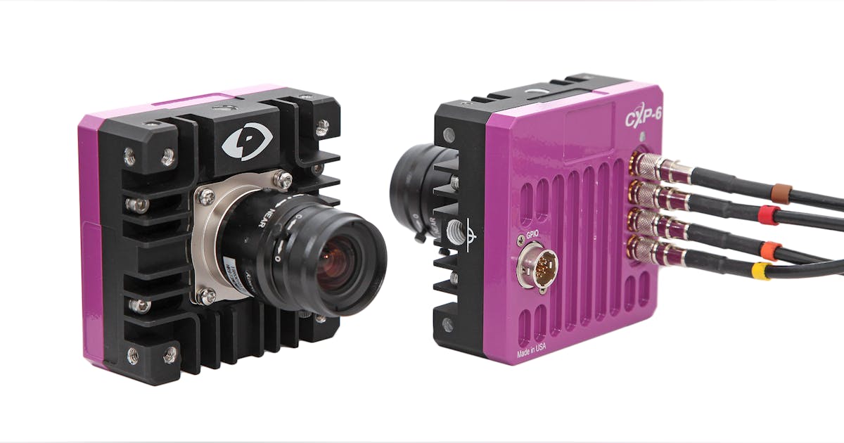 High-Speed Streaming Cameras for Machine Vision Applications ...