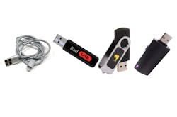 Malicious USB devices look just like standard USB devices (not so conveniently labeled as ‘Bad USB’) but can launch nefarious at Malicious USB devices look just like standard USB devices (not so conveniently labeled as ‘Bad USB’) but can launch nefarious at