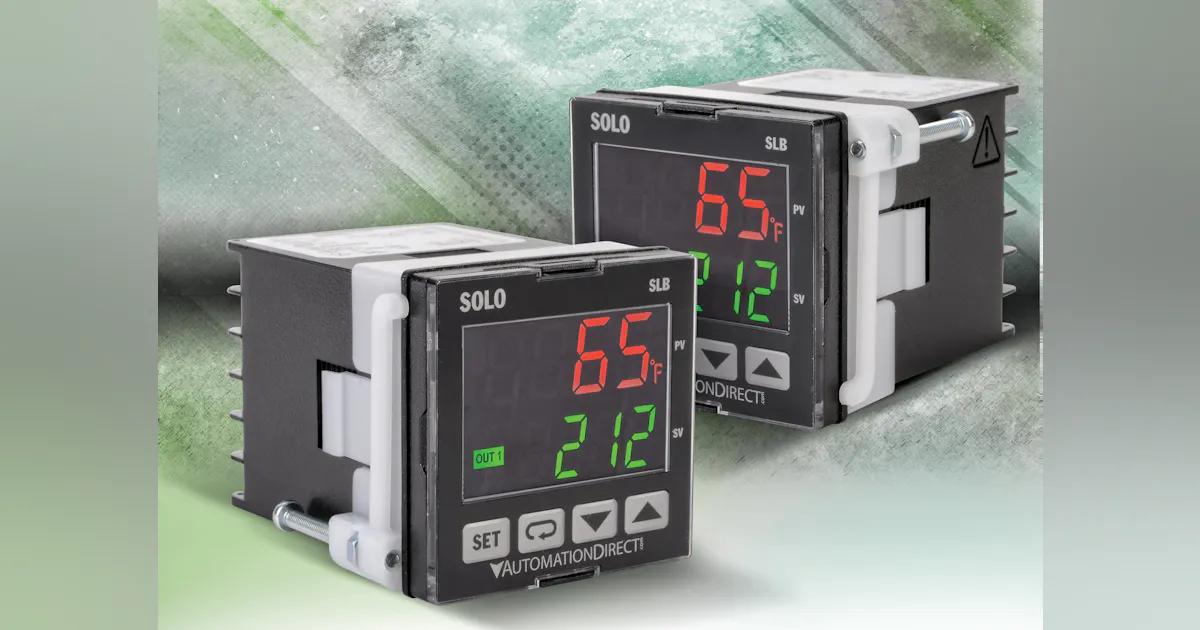 Single Loop Temperature Controller AutomationDirect adds Basic Single Loop Temperature Controllers ...