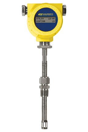 Thermal Mass Flow Meter from FCI Resists Corrosion in Biogas Environments