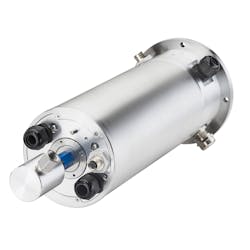 The SR120 contact and SR160 contactless slip rings from Kuebler aid in reliable Ethernet transmission. The SR120 contact and SR160 contactless slip rings from Kuebler aid in reliable Ethernet transmission.