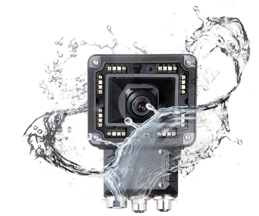 The FHV7-series smart camera from Omron features multi-color light and image-sensors from 0.4 MP to 5 MP, with 12 MP coming.