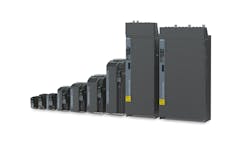 The Sinamics G120X series from Siemens have power ratings from 1 to 700 hp (0.75 to 630 kW). The Sinamics G120X series from Siemens have power ratings from 1 to 700 hp (0.75 to 630 kW).