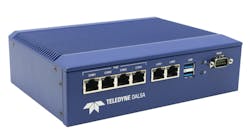 The GEVA 400 system from Teledyne DALSA offers cost savings for multi-camera vision applications. The GEVA 400 system from Teledyne DALSA offers cost savings for multi-camera vision applications.