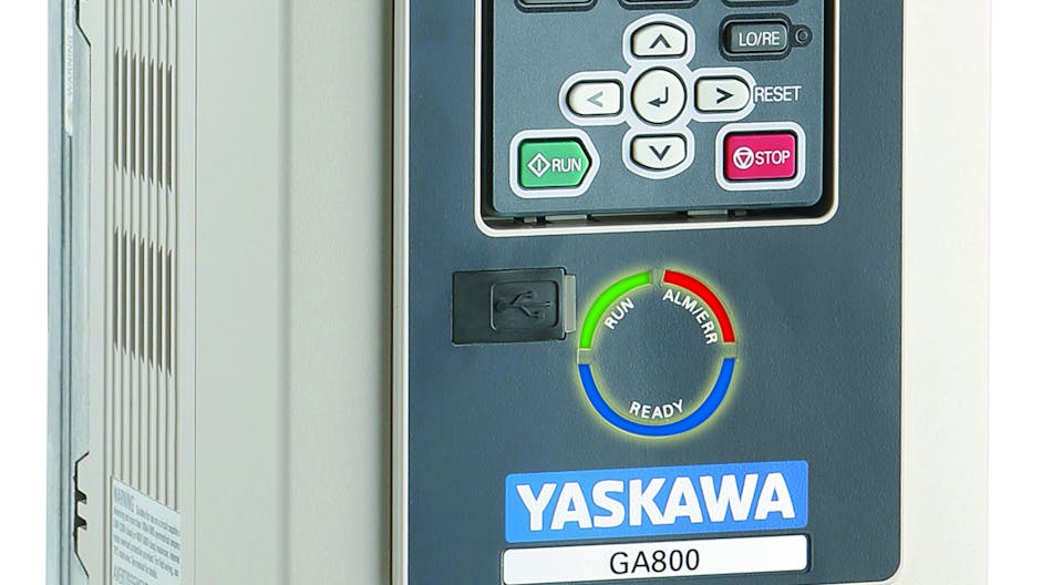 General Purpose AC Drive from Yaskawa is Easy to Set Up and Use