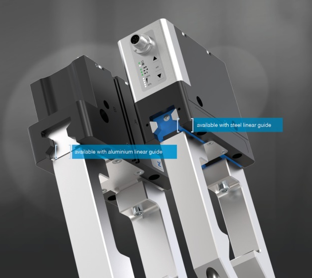 Zimmer Group's GPP/GPD5000AL grippers extend the product range with two-jaw parallel grippers and three-jaw centric grippers.