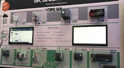 In the PI booth at Hannover Messe 2019, devices from multiple vendors were shown to explain such capabilities as controller-to-controller links and mapping in PLCs and edge gateways using OPC UA and Profinet.