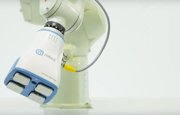 The Gecko Gripper uses a natural adhesive technology modeled after the fingers of a gecko.