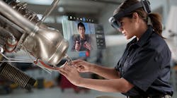 HoloLens uses Microsoft Dynamics 365 Remote Assist to digitally place experts from all over the world anywhere in the field.