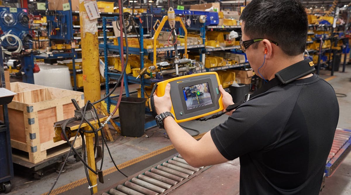Fluke&rsquo;s new ii900 Industrial Sonic Imager combines audio and video technologies to pinpoint the sources of compressed air leaks in production environments.