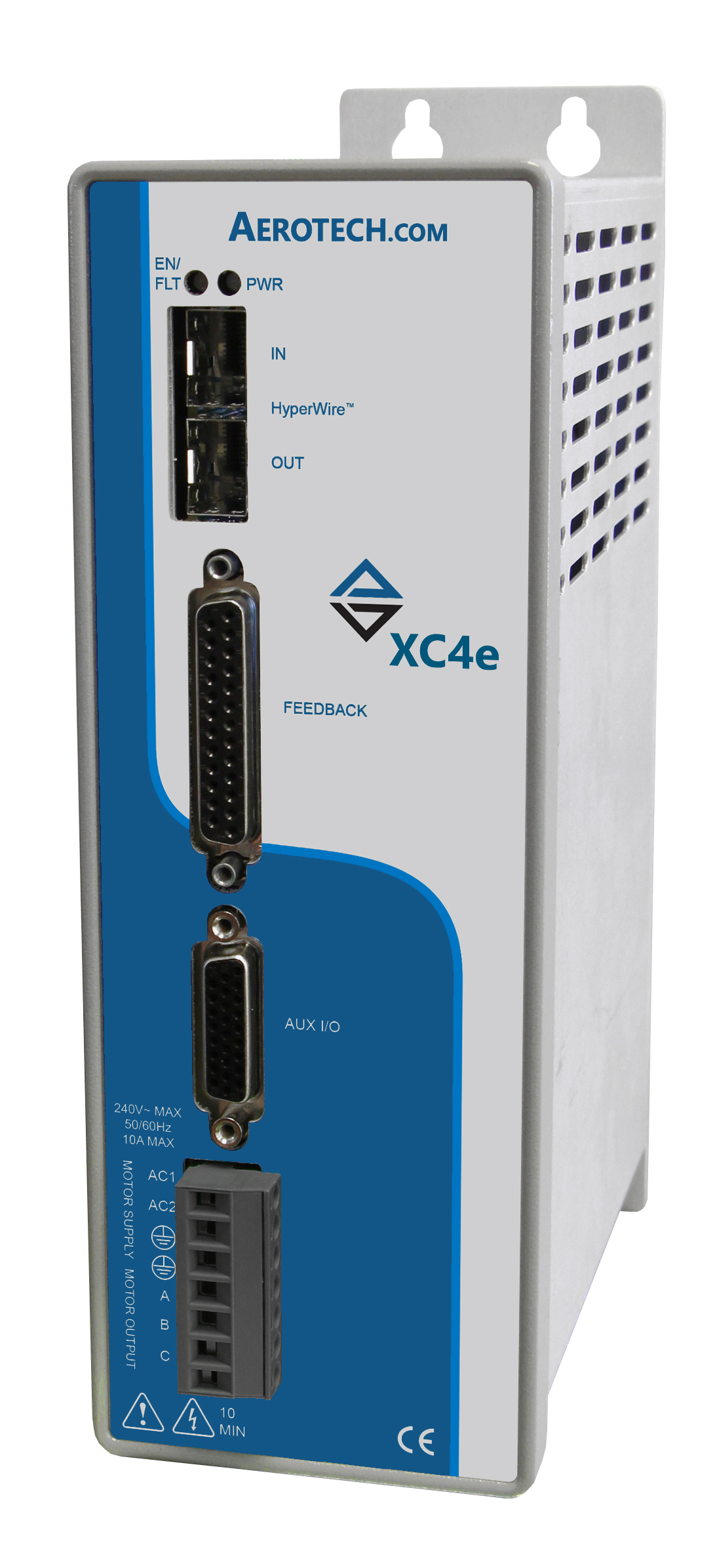 XC4e from Aerotech can control brushless DC, brush DC, voice coil and stepper motors.