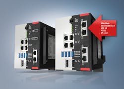 Beckhoff’s C6032 measures just 129 x 133 x 104 mm (5.08 x 5.24 inches). Beckhoff’s C6032 measures just 129 x 133 x 104 mm (5.08 x 5.24 inches).