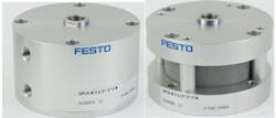 Festo’s aluminum-body DPCA cylinders are for new systems, while composite-body DPCB cylinders are for MRO applications. Festo’s aluminum-body DPCA cylinders are for new systems, while composite-body DPCB cylinders are for MRO applications.