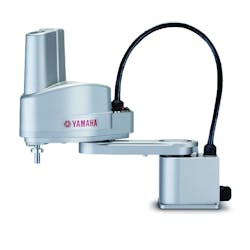 Yamaha’s Factory Automation Section offers a portfolio that includes all commonly used industrial robot types. Yamaha’s Factory Automation Section offers a portfolio that includes all commonly used industrial robot types.