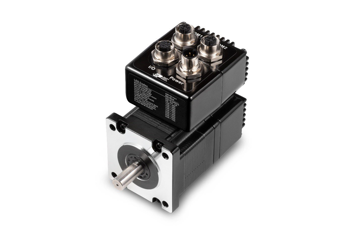 NEMA 24 Frame Integrated Motors with Dual-Port Communications