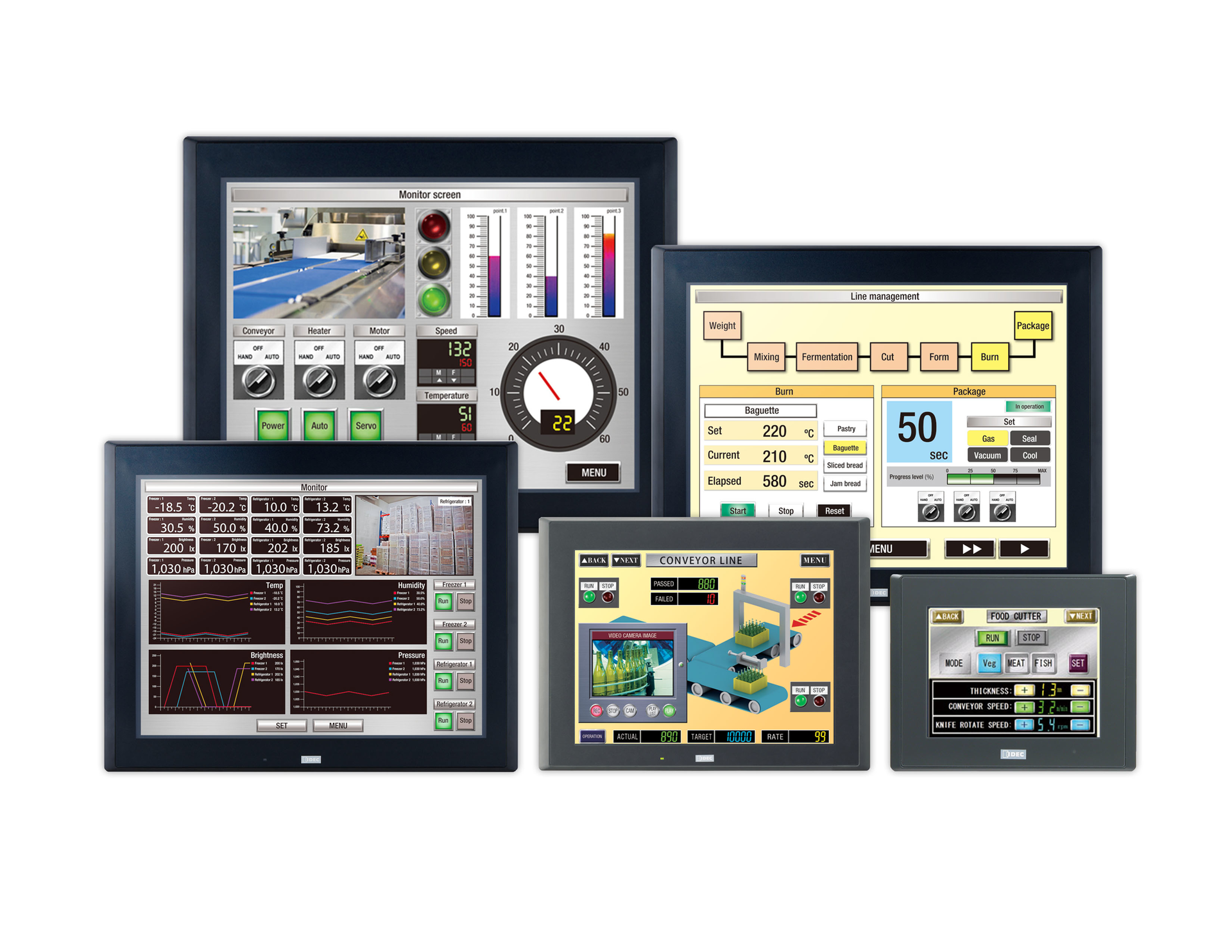 IDEC Upgrades High-Performance Series HMI Family