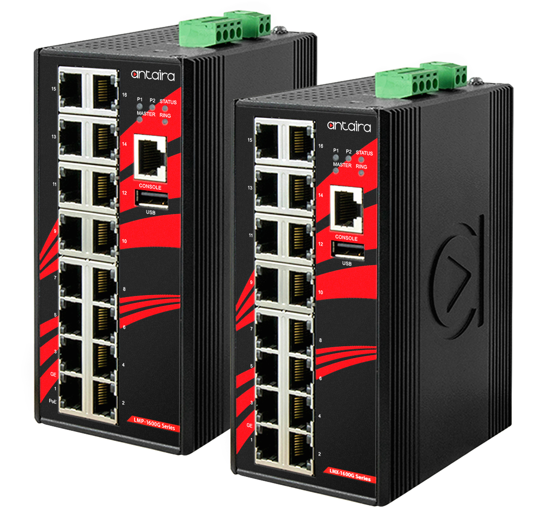 High Port Count Gigabit Managed Non-PoE & PoE+ Switches