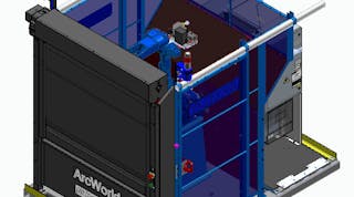 Built for demanding production environments, the compact ArcWorld 50 series workcells from Yaskawa Motoman are affordable, wire-to-weld solutions that are pre-assembled on a common base.