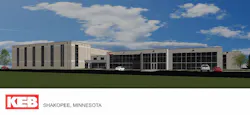 KEB America – Rendering Building Expansion KEB America – Rendering Building Expansion