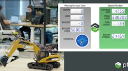 PTC&rsquo;s digital twin demo combines real-world sensor and telemetry data with engineering calculations to highlight possible use cases.