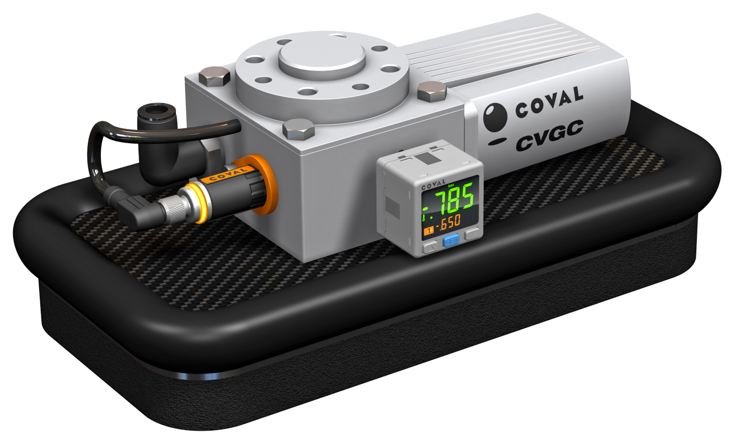 Coval's CVGC Carbon Vacuum Gripper is the first of the company&rsquo;s EOAT (End Of Arm Tools) range.