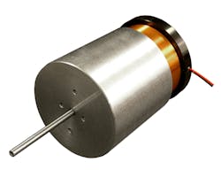 Voice Coil Motor with Internal Shaft and Bearing provides 63.9 lbs of Continuous Force