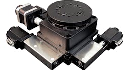 Economical High Resolution and High Repeatability XYR Alignment Stages