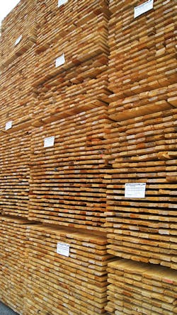 Sawmill processing stations turn logs into finished lumber for crates and pallets. Sawmill processing stations turn logs into finished lumber for crates and pallets.