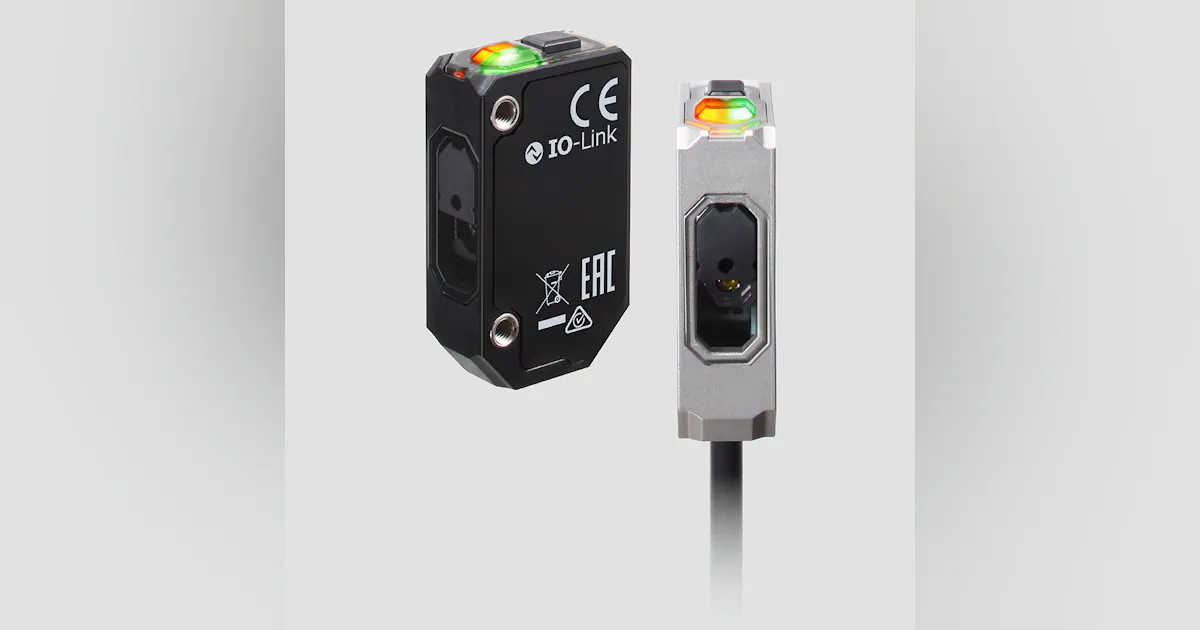 Compact Image Sensor Photoelectric Sensors with Compact Size and 1500 mm Sensing Distance ...