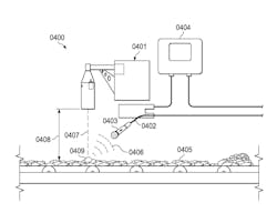 A diagram from the patent depicting a system for quantitative measurement of texture attributes. A diagram from the patent depicting a system for quantitative measurement of texture attributes.